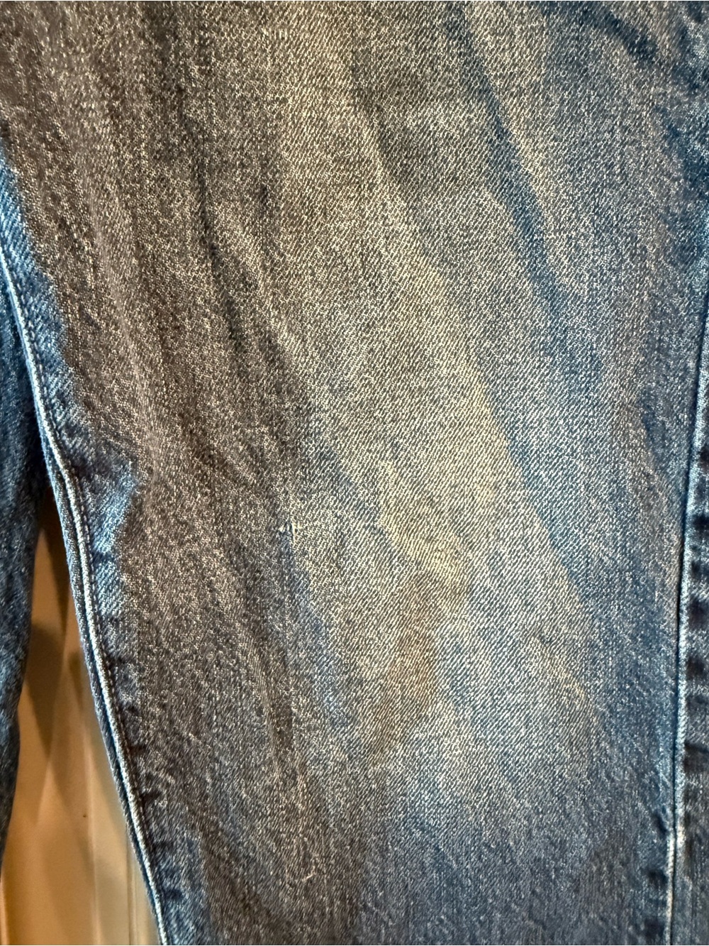 MOTHER Wide-Leg Dark Blue Jeans - Picture 4 of 15